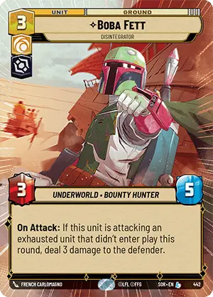 Boba Fett, Disintegrator (SOR) Legendary