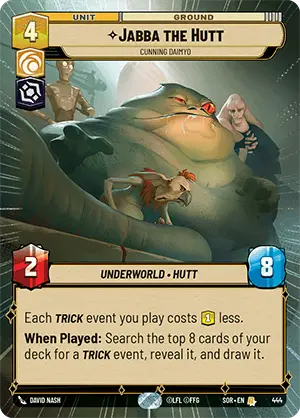 Jabba the Hutt, Cunning Daimyo (SOR) Rare
