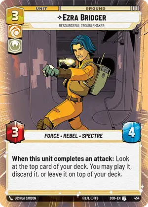 Ezra Bridger, Resourceful Troublemaker (SOR) Uncommon