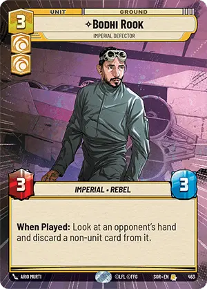 Bodhi Rook, Imperial Defector (SOR) Rare