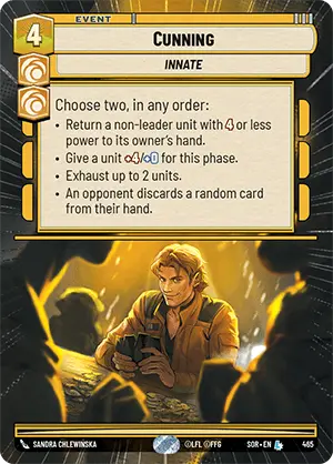 Cunning (SOR) Legendary