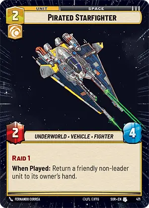 Pirated Starfighter (SOR) Uncommon