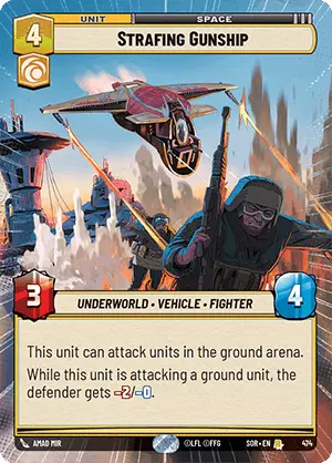 Strafing Gunship (SOR) Rare