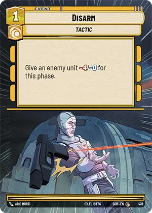 Disarm (SOR) Common