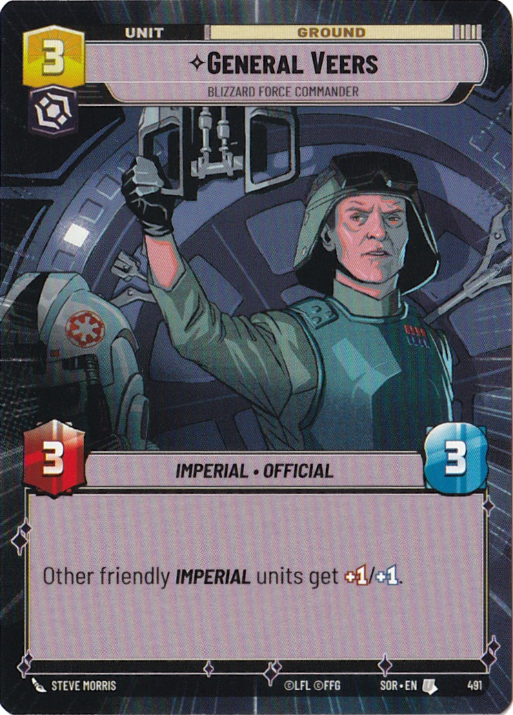 General Veers, Blizzard Force Commander (SOR) Uncommon