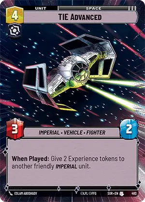 TIE Advanced (SOR) Uncommon