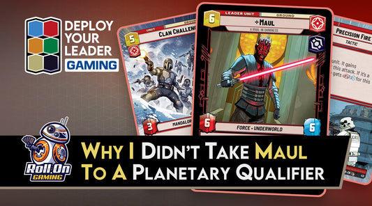 Why I Didn't Take Maul to a Planetary Qualifier