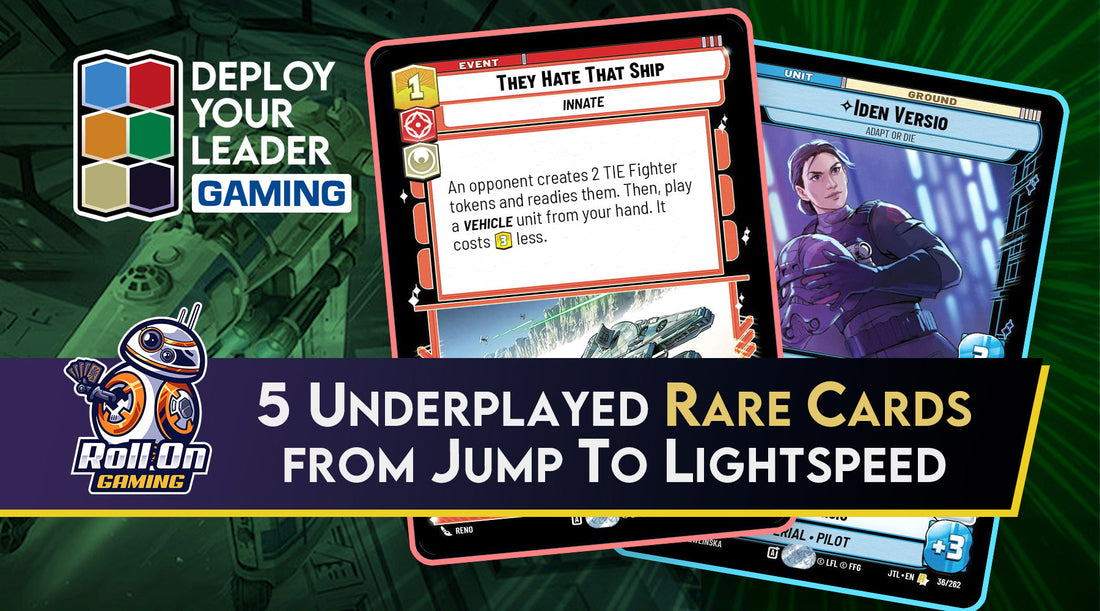 Five Underplayed Rare Cards from Jump to Lightspeed