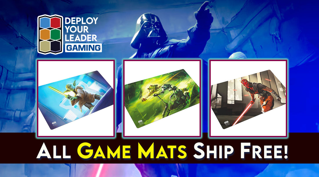 Game Mats Ship Free!