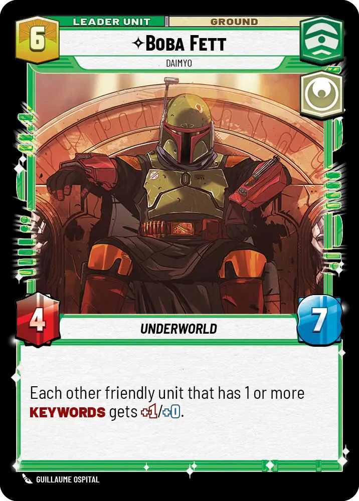 Boba Fett, Daimyo (SHD) Common