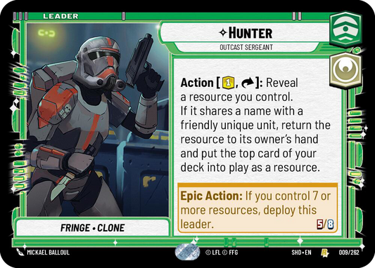 Hunter, Outcast Sergeant (SHD) Rare