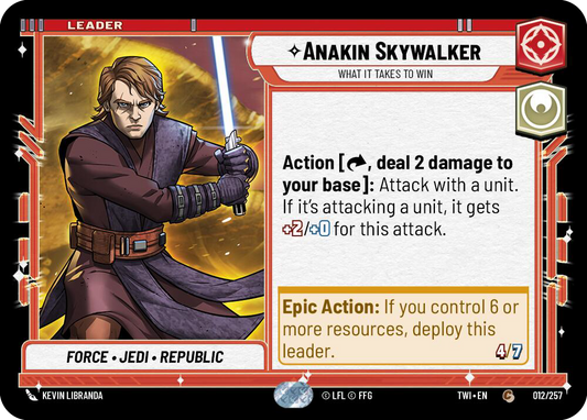 Anakin Skywalker, What It Takes To Win (TWI) Common