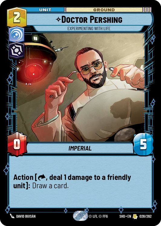 Doctor Pershing, Experimenting With Life (SHD) Rare