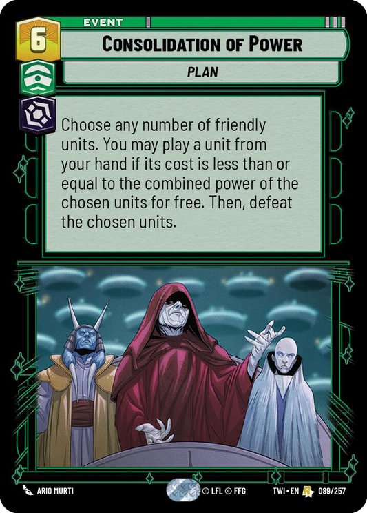Consolidation of Power (TWI) Rare