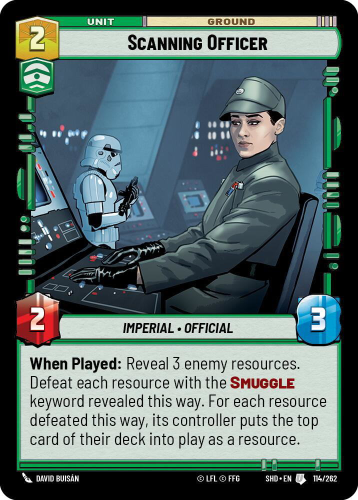 Scanning Officer (SHD) Uncommon