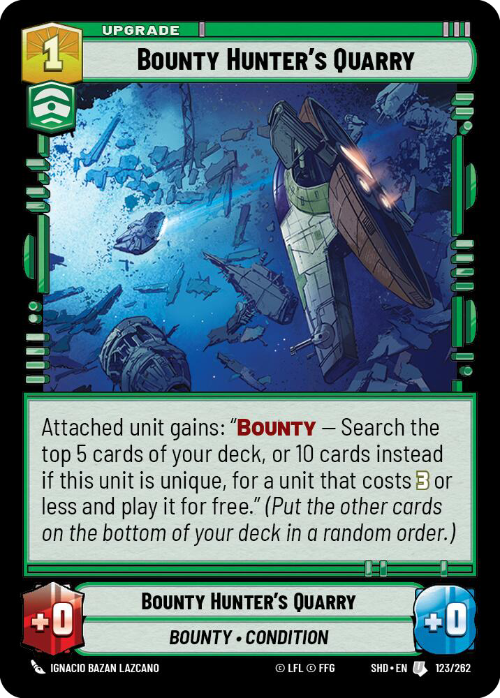 Bounty Hunter's Quarry (SHD) Uncommon