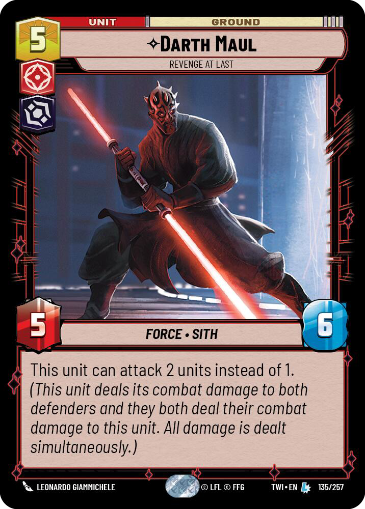 Darth Maul, Revenge At Last (TWI) Legendary