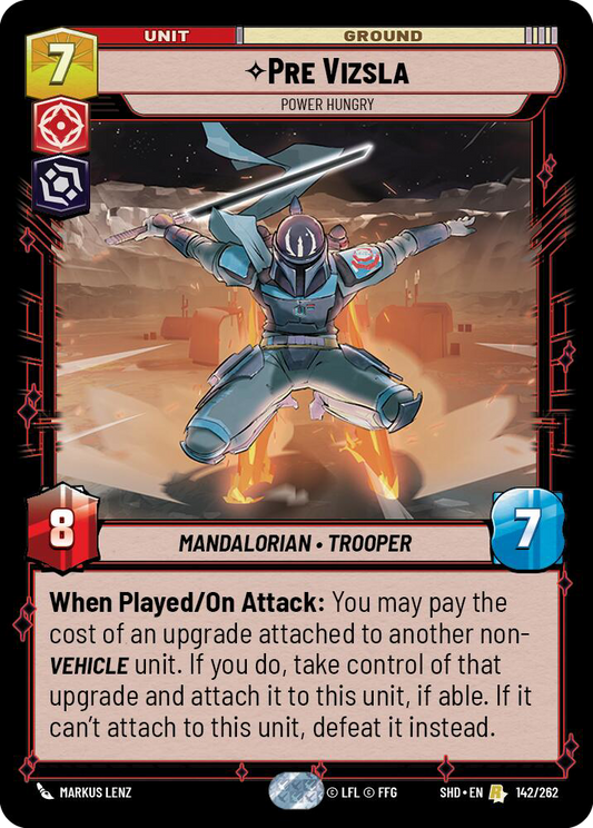 Pre Vizsla, Power Hungry (SHD) Rare