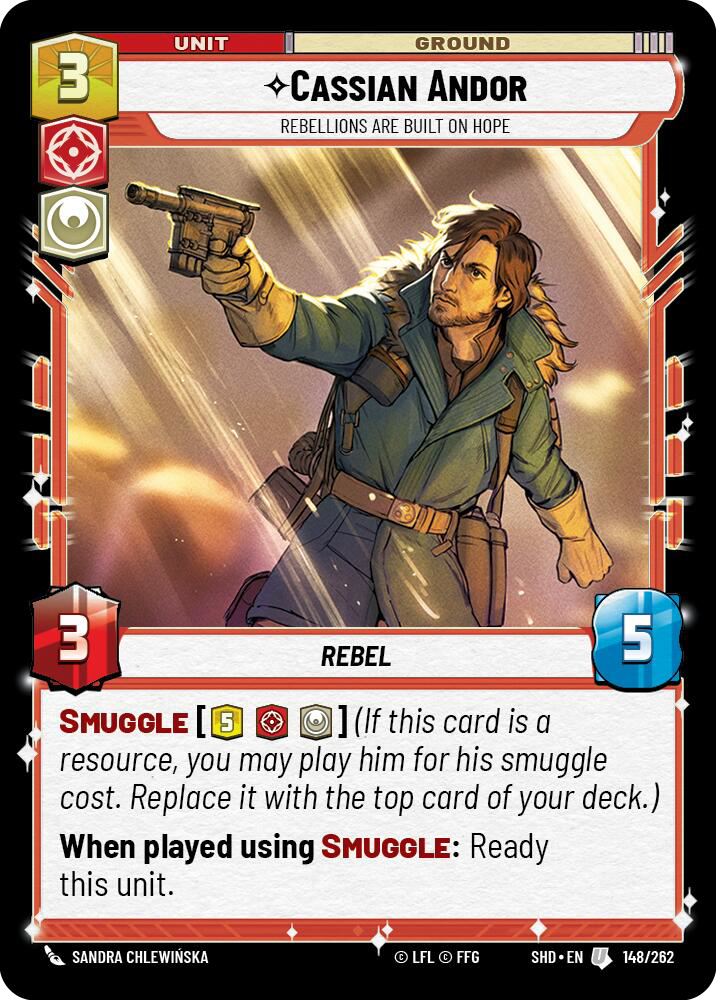 Cassian Andor, Rebellions Are Built On Hope (SHD) Uncommon