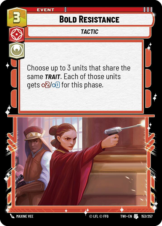 Bold Resistance (TWI) Uncommon