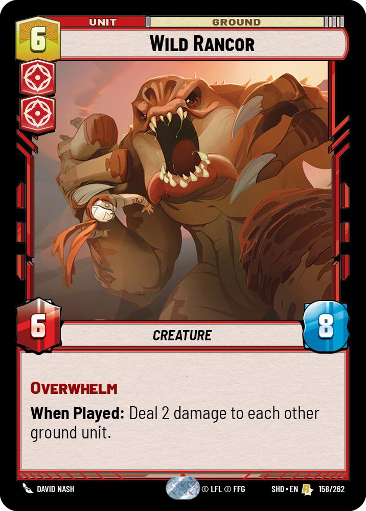 Wild Rancor (SHD) Rare