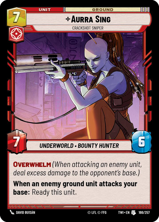Aurra Sing, Crackshot Sniper (TWI) Uncommon