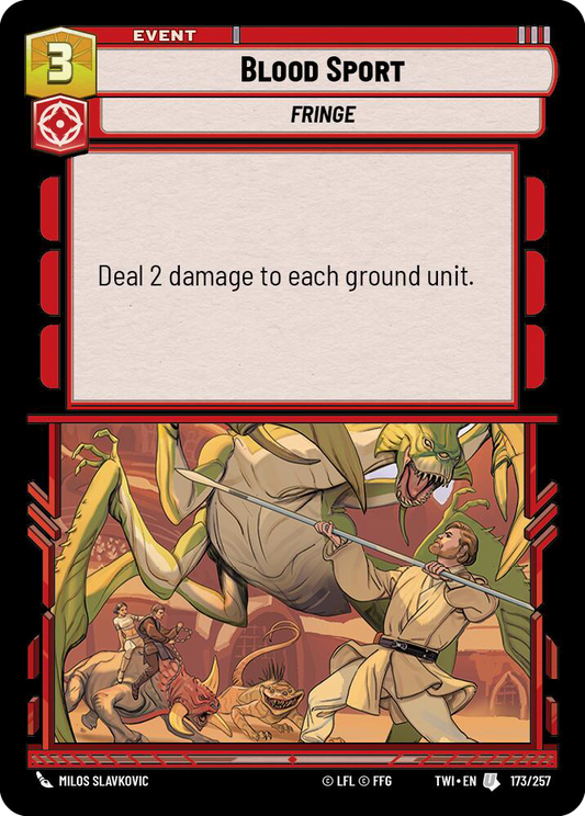 Blood Sport (TWI) Uncommon