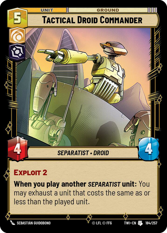 Tactical Droid Commander (TWI) Uncommon