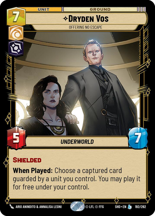 Dryden Vos, Offering No Escape (SHD) Legendary