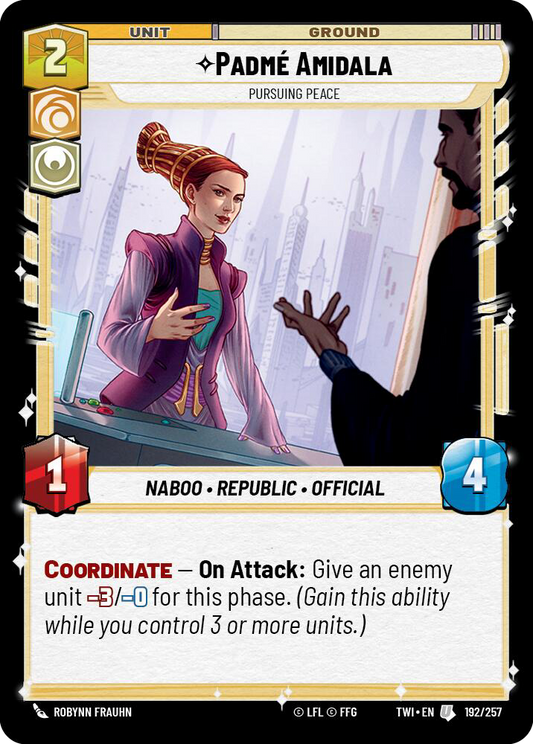 Padmé Amidala, Pursuing Peace (TWI) Uncommon