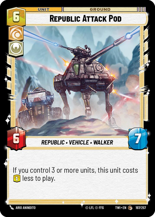 Republic Attack Pod (TWI) Common