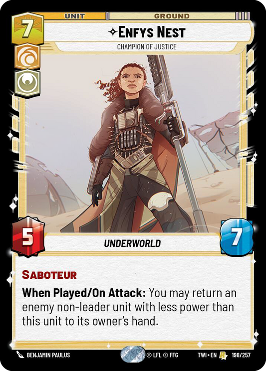 Enfys Nest, Champion of Justice (TWI) Rare