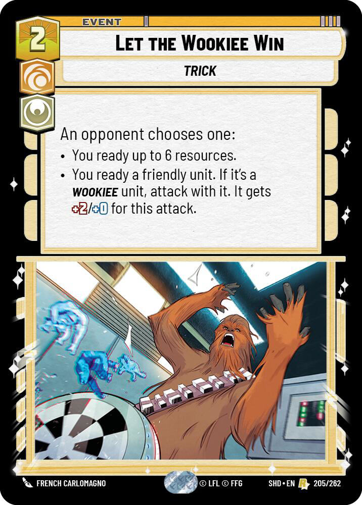 Let the Wookiee Win (SHD) Rare