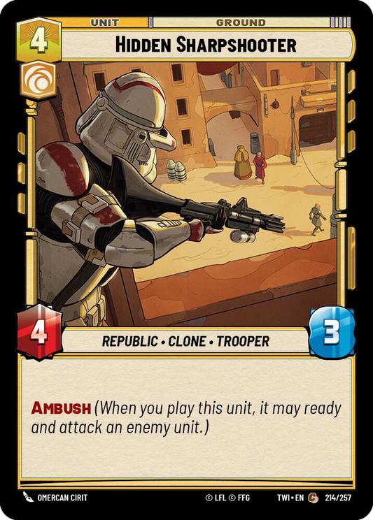 Hidden Sharpshooter (TWI) Common