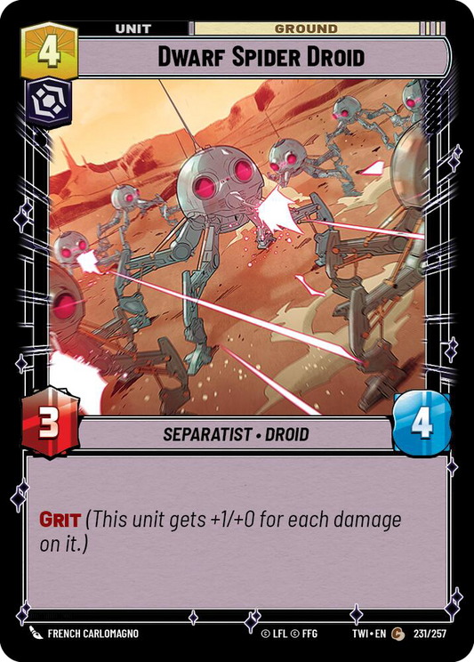 Dwarf Spider Droid (TWI) Common