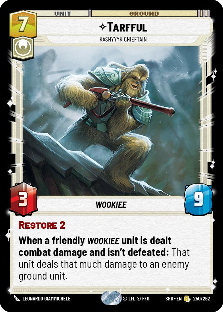 Tarfful, Kashyyyk Chieftain (SHD) Rare