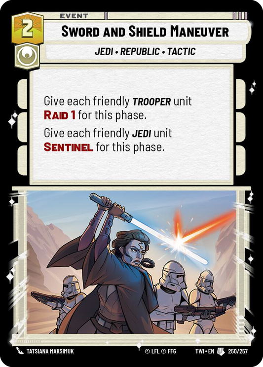 Sword and Shield Maneuver (TWI) Uncommon