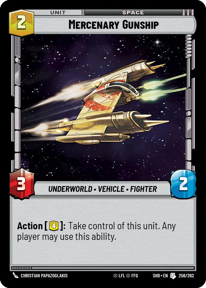 Mercenary Gunship (SHD) Uncommon