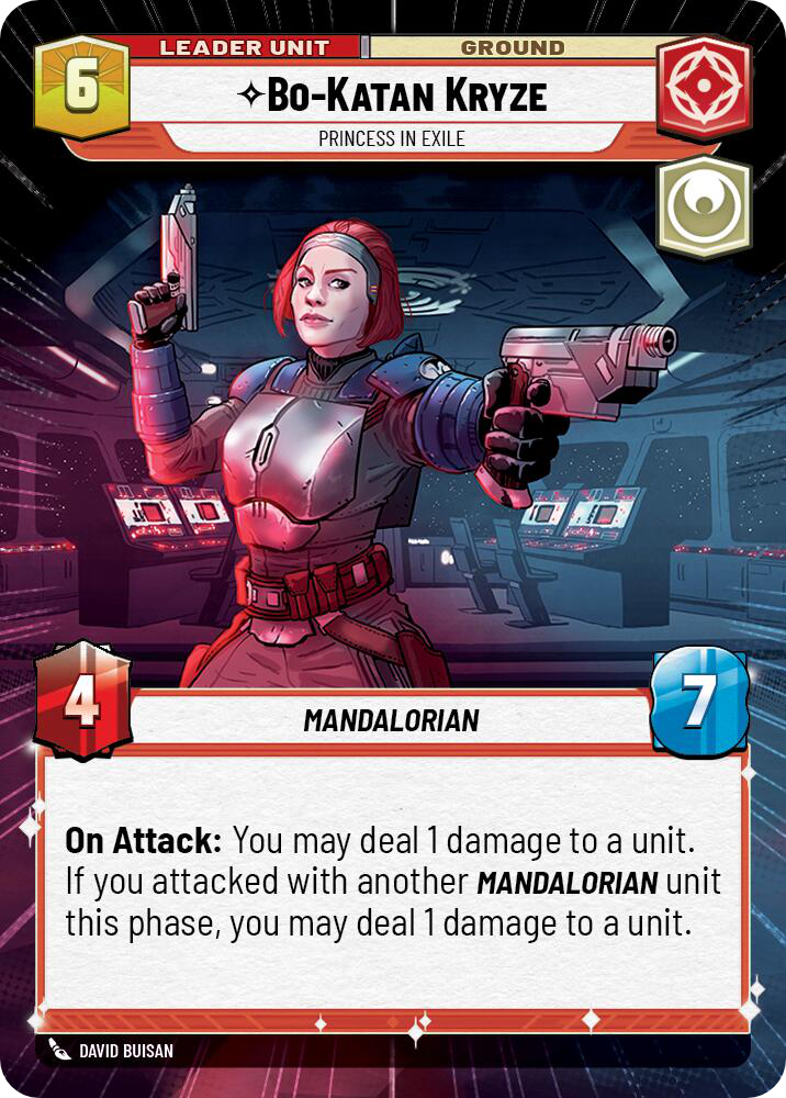 Bo-Katan Kryze, Princess In Exile (SHD) Rare