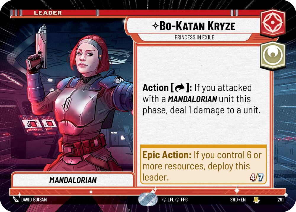 Bo-Katan Kryze, Princess In Exile (SHD) Rare