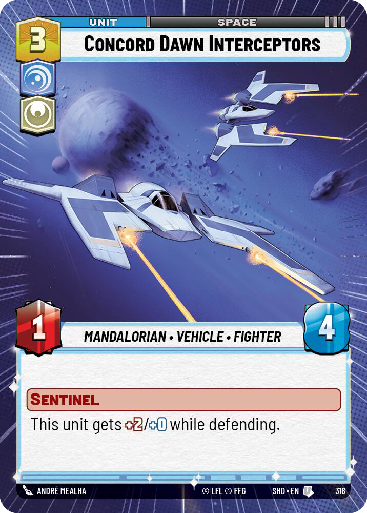 Concord Dawn Interceptors (SHD) Uncommon