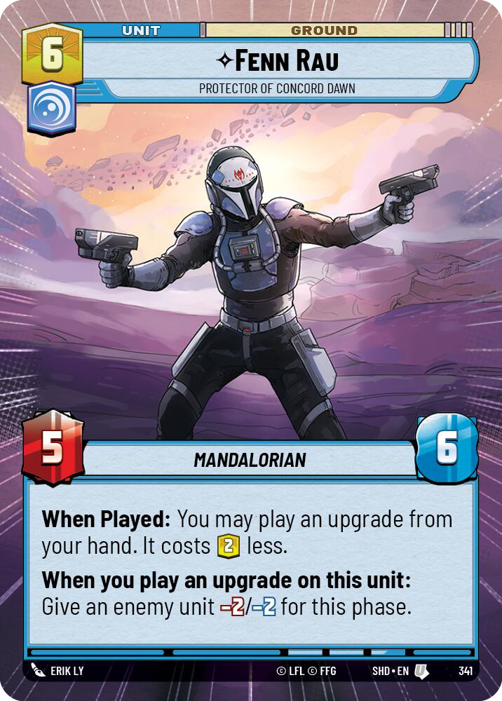 Fenn Rau, Protector of Concord Dawn (SHD) Uncommon