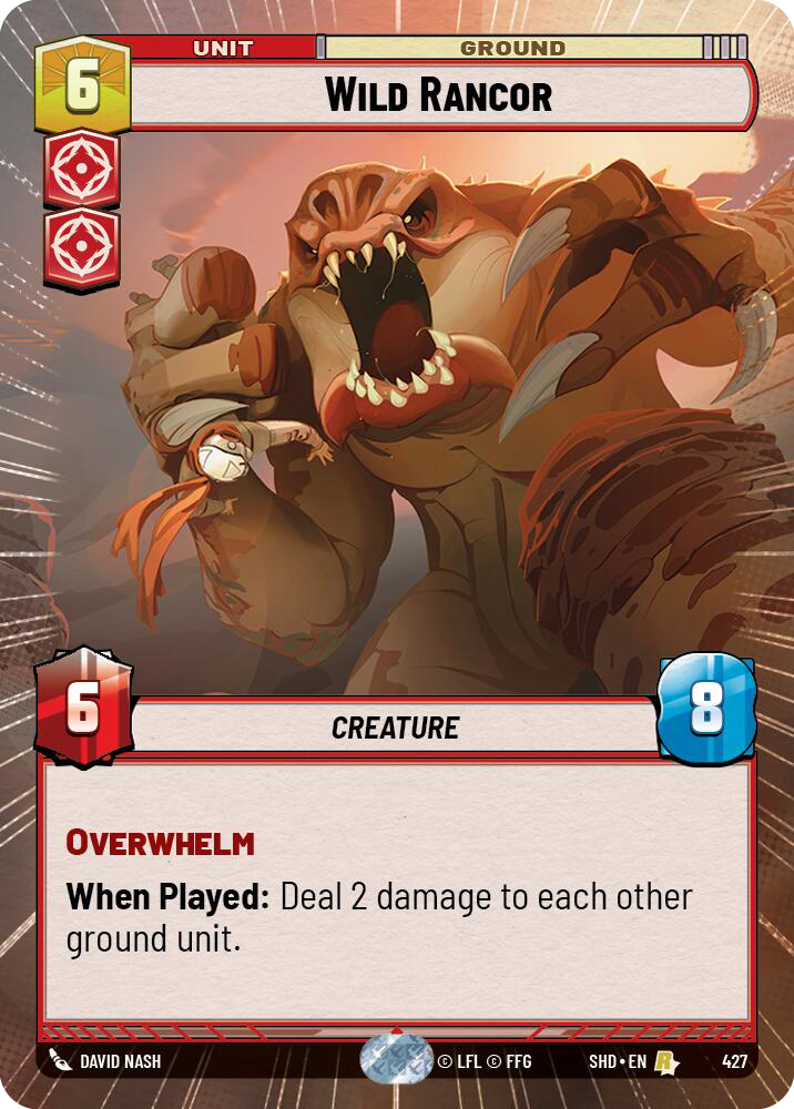 Wild Rancor (SHD) Rare