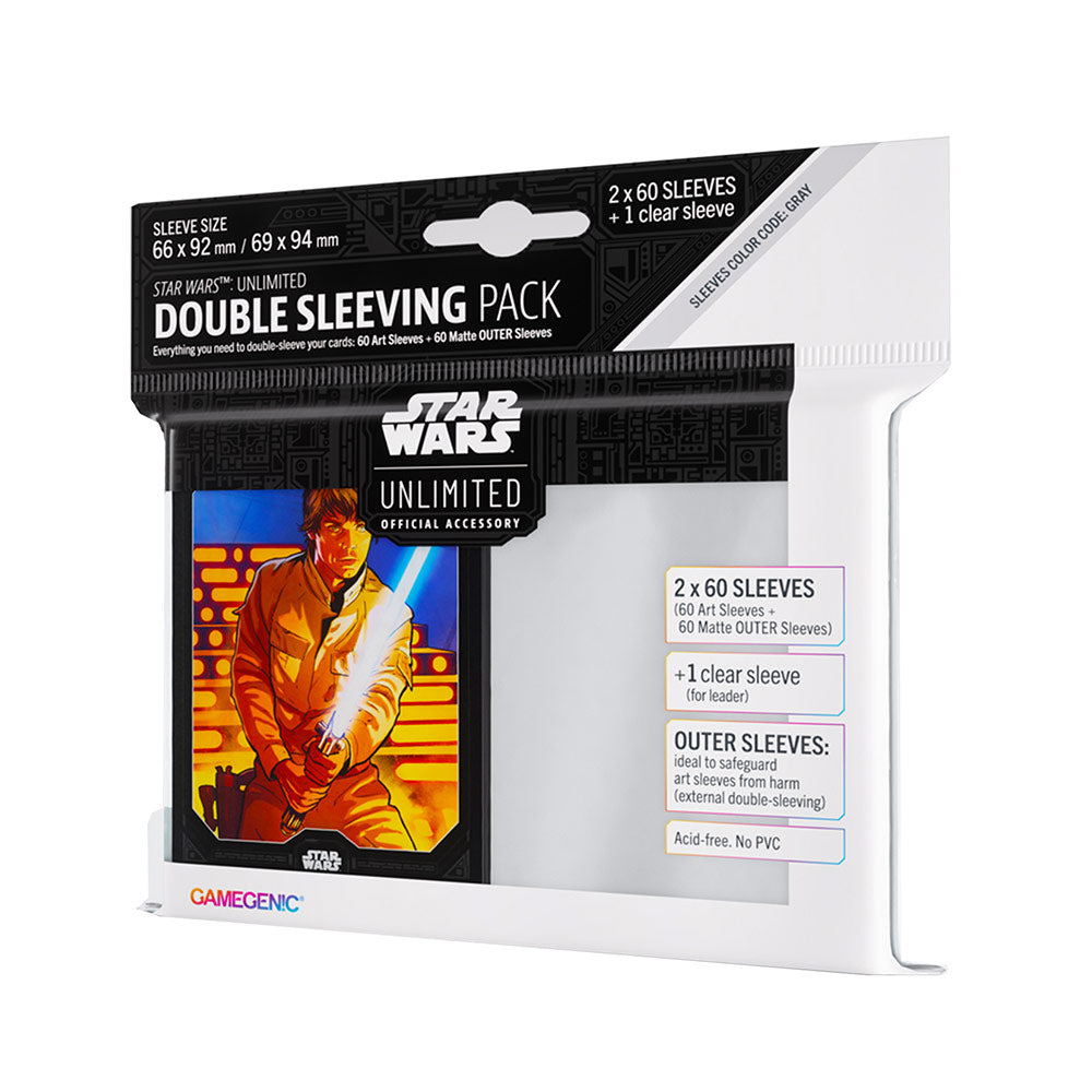 Star Wars: Unlimited Art Sleeves Double Sleeving Pack - Luke Skywalker