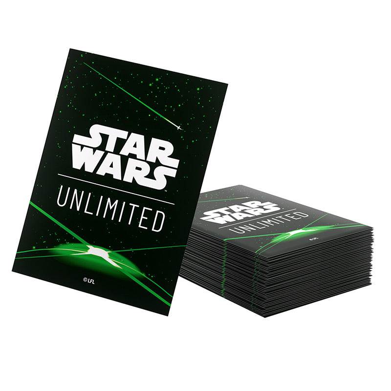 Star Wars: Unlimited Art Sleeves - Card Back Green