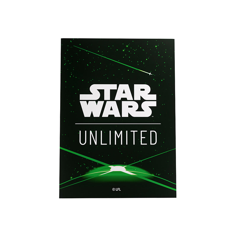 Star Wars: Unlimited Art Sleeves - Card Back Green