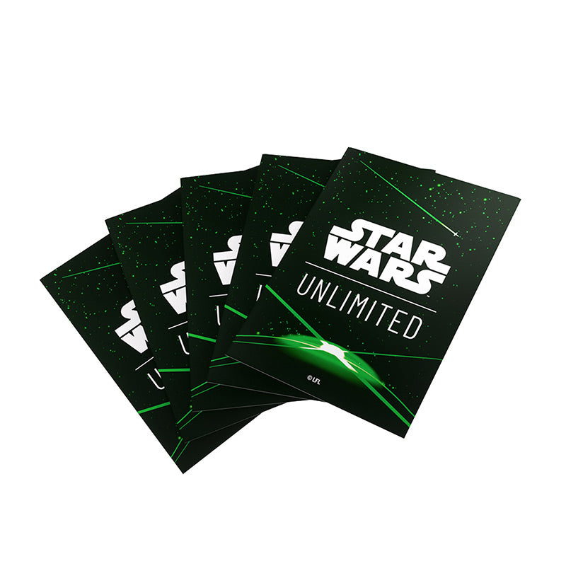 Star Wars: Unlimited Art Sleeves - Card Back Green