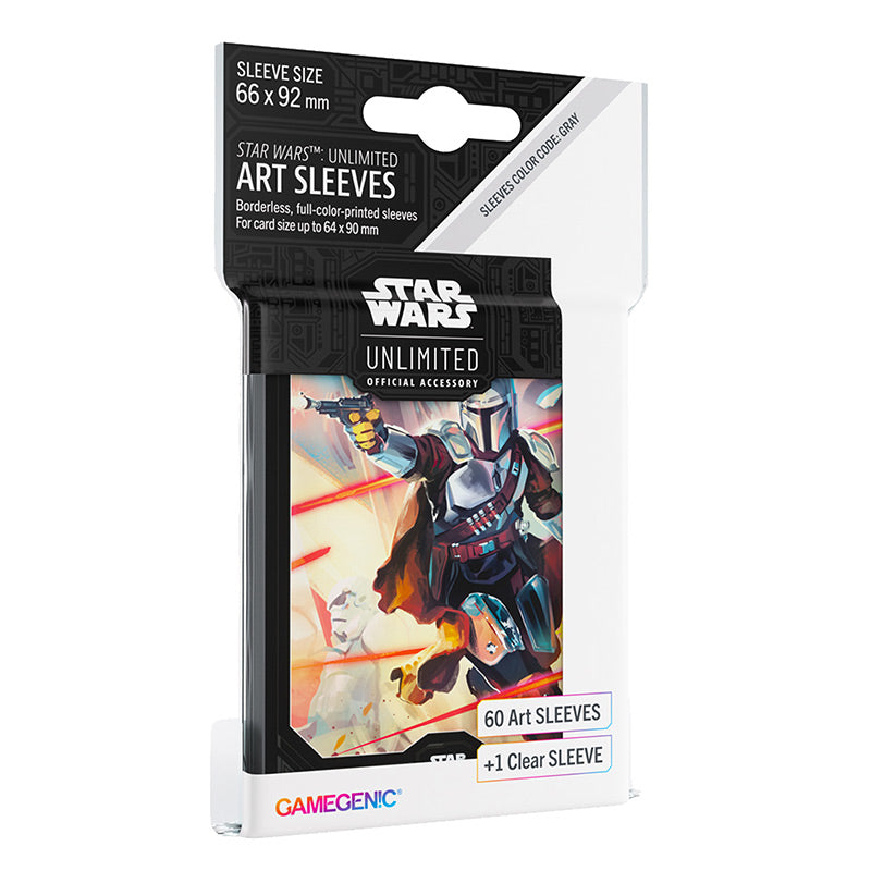 Star Wars: Unlimited Art Sleeves - The Mandalorian