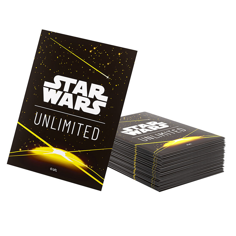 Star Wars: Unlimited Art Sleeves - Card Back Yellow