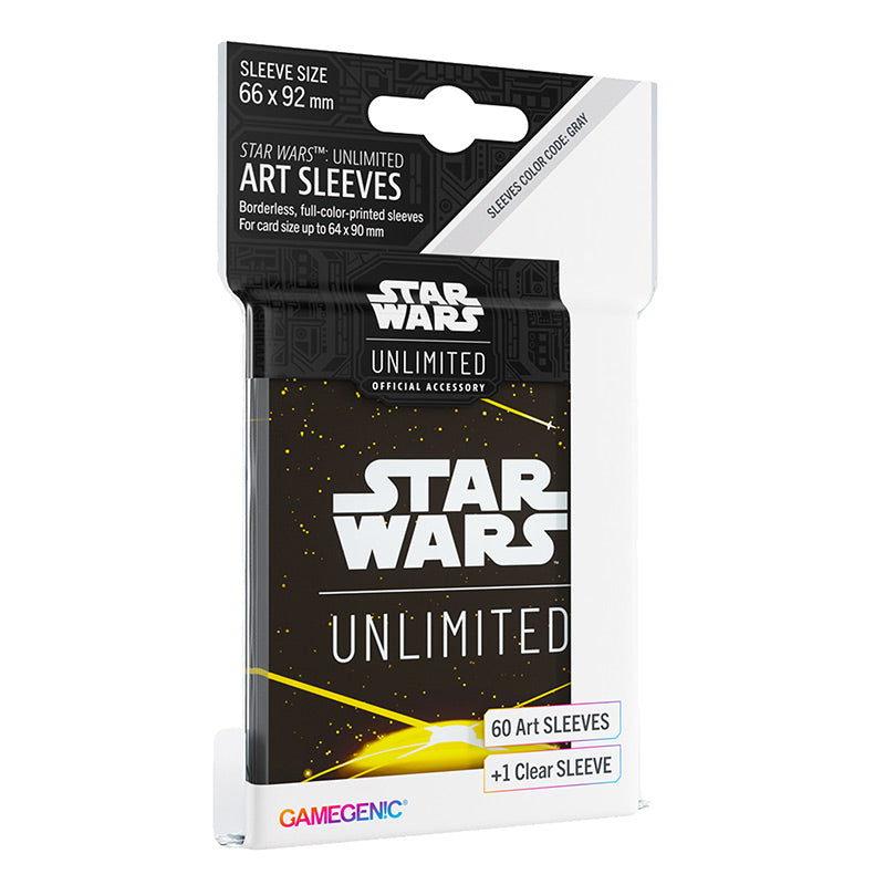 Star Wars: Unlimited Art Sleeves - Card Back Yellow